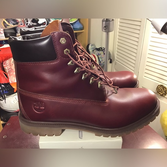 Timberland Other - Timberland Heritage 6 Inch Sz 13M Men's Merlot Color Leather TB 0A22W9
